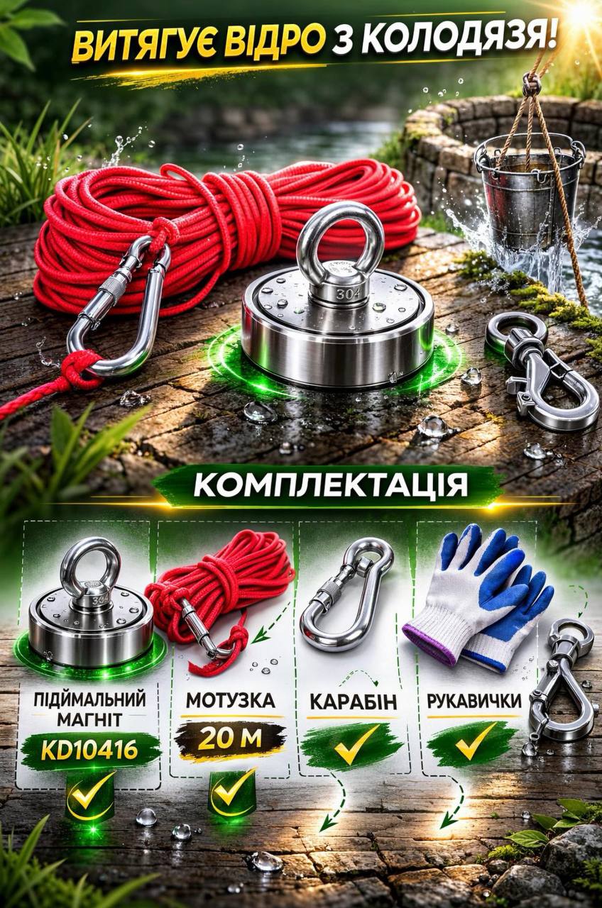 Комплектація магніту